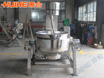 展示精美旋轉(zhuǎn)刮邊攪拌夾層鍋,行星攪拌夾層鍋實拍照片,以及設備參數(shù)、特點、原理等